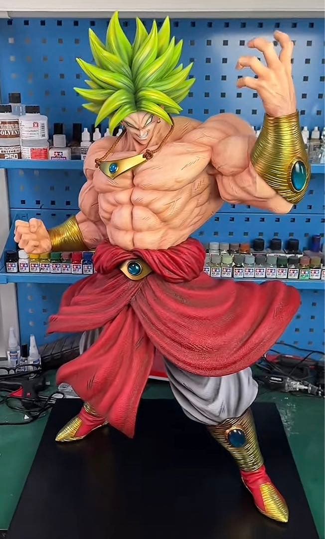 ドラゴンボール 1／4スケール ブロリー フィギュア ガレージキット