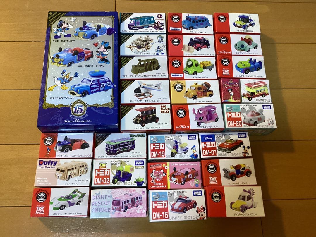 ディズニー ミニカーセット トミカ まとめ売り