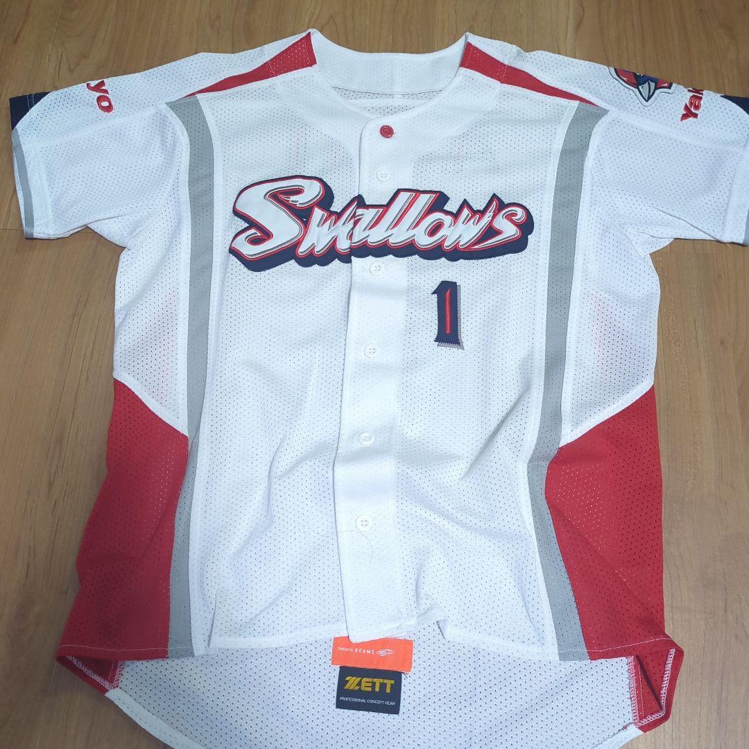 美品　青木宣親　BEAMS×ZETT コラボユニフォーム　ヤクルトスワローズ