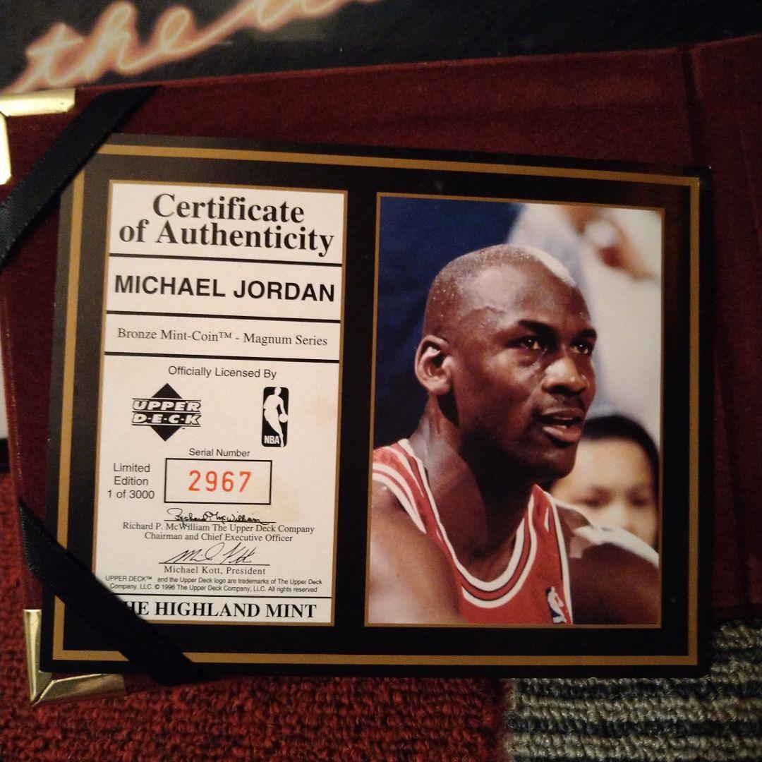 ミント THE HIGHLAND MINT マイケルジョーダン　NBA