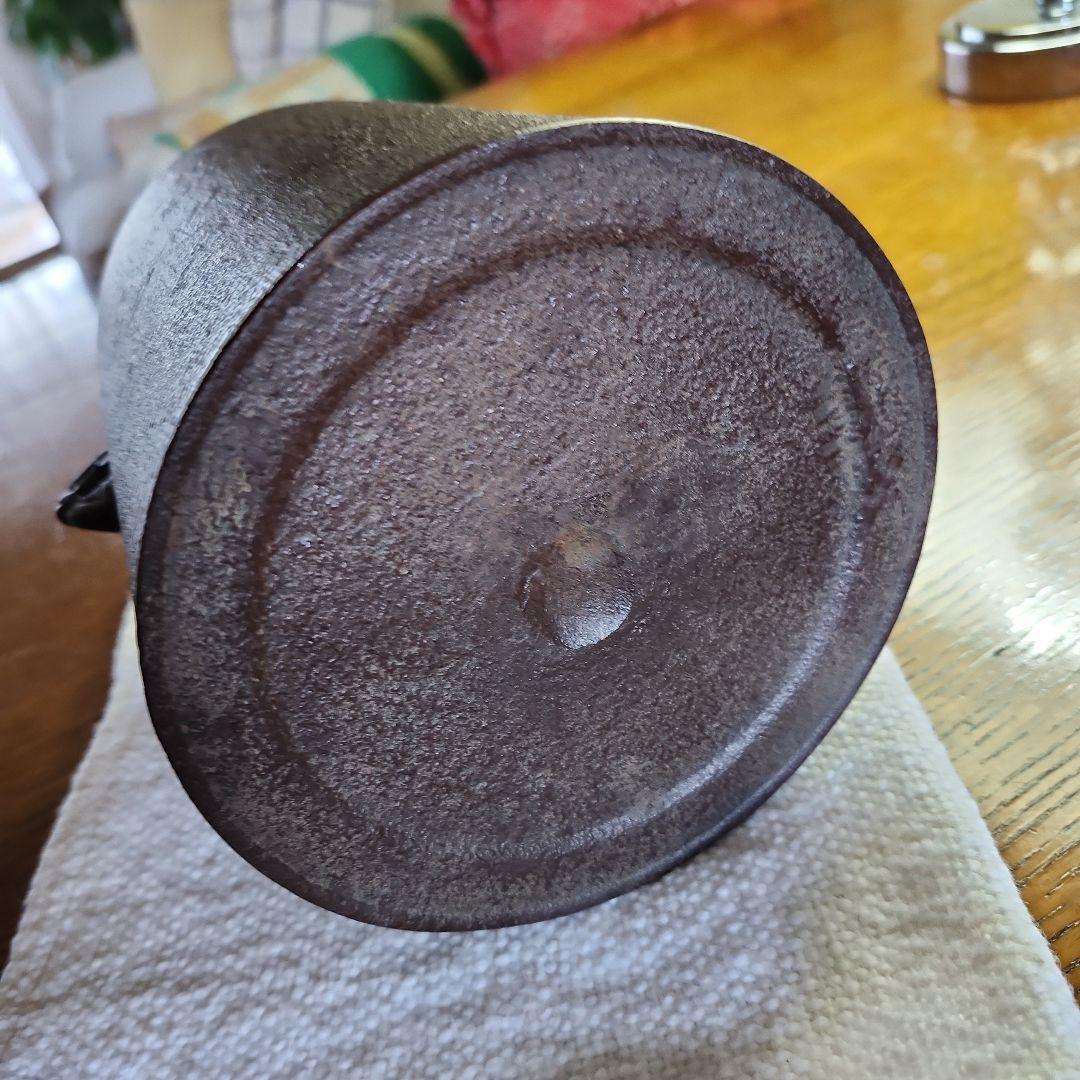 茶釜　菊池政光作　雲龍釜　新品　未使用