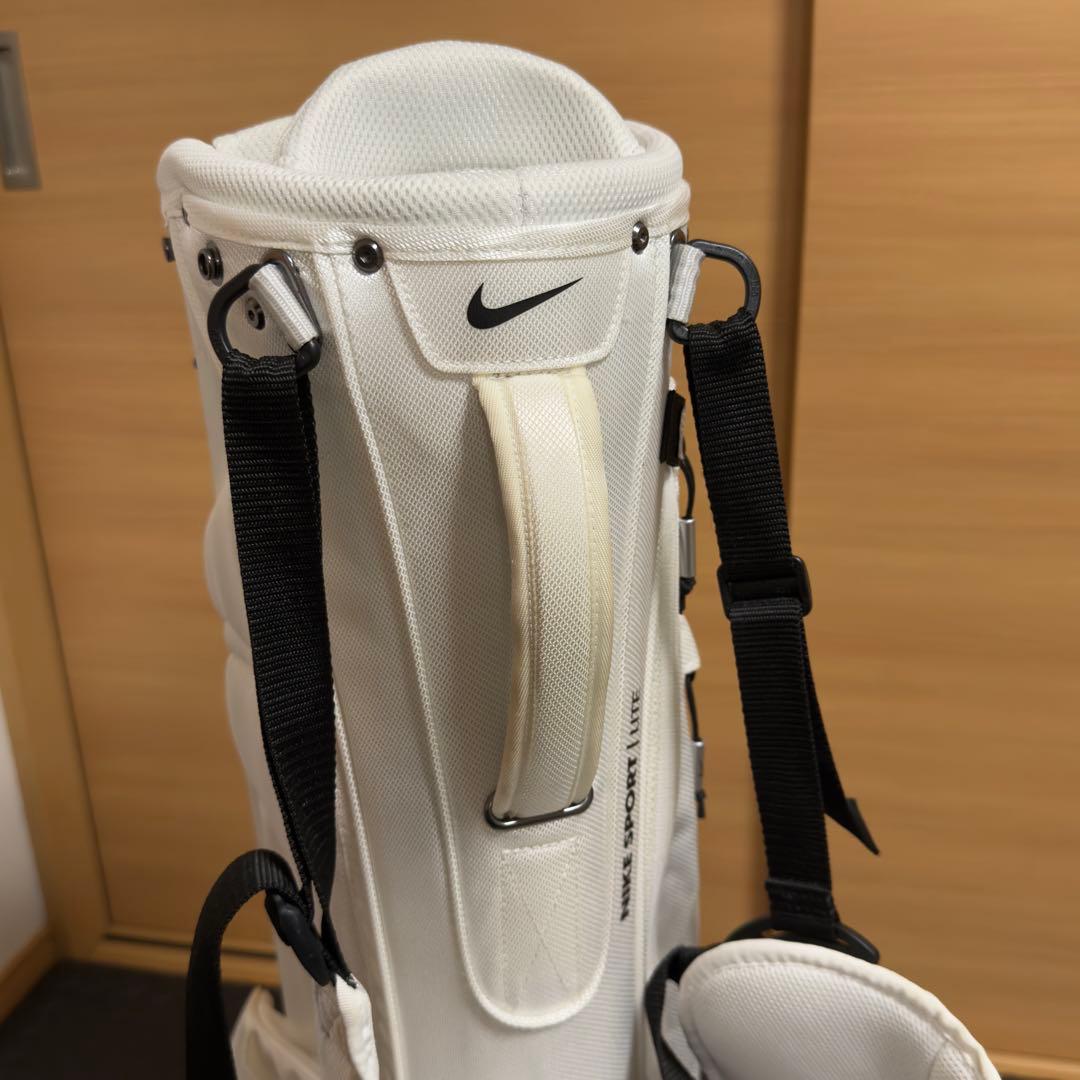 NIKE GOLF スタンド式 キャディバッグ 5分割 ホワイト 白 軽量