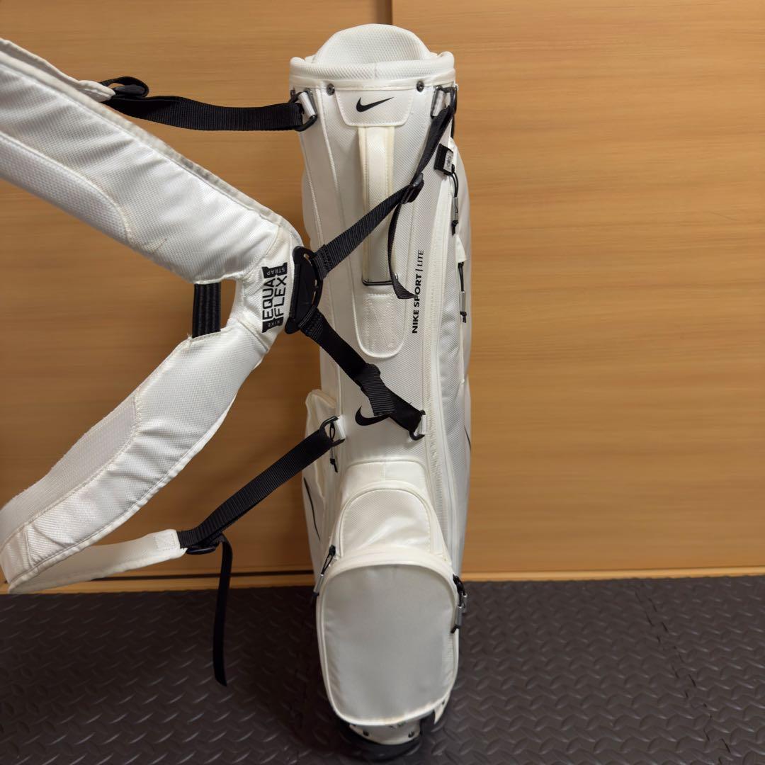 NIKE GOLF スタンド式 キャディバッグ 5分割 ホワイト 白 軽量