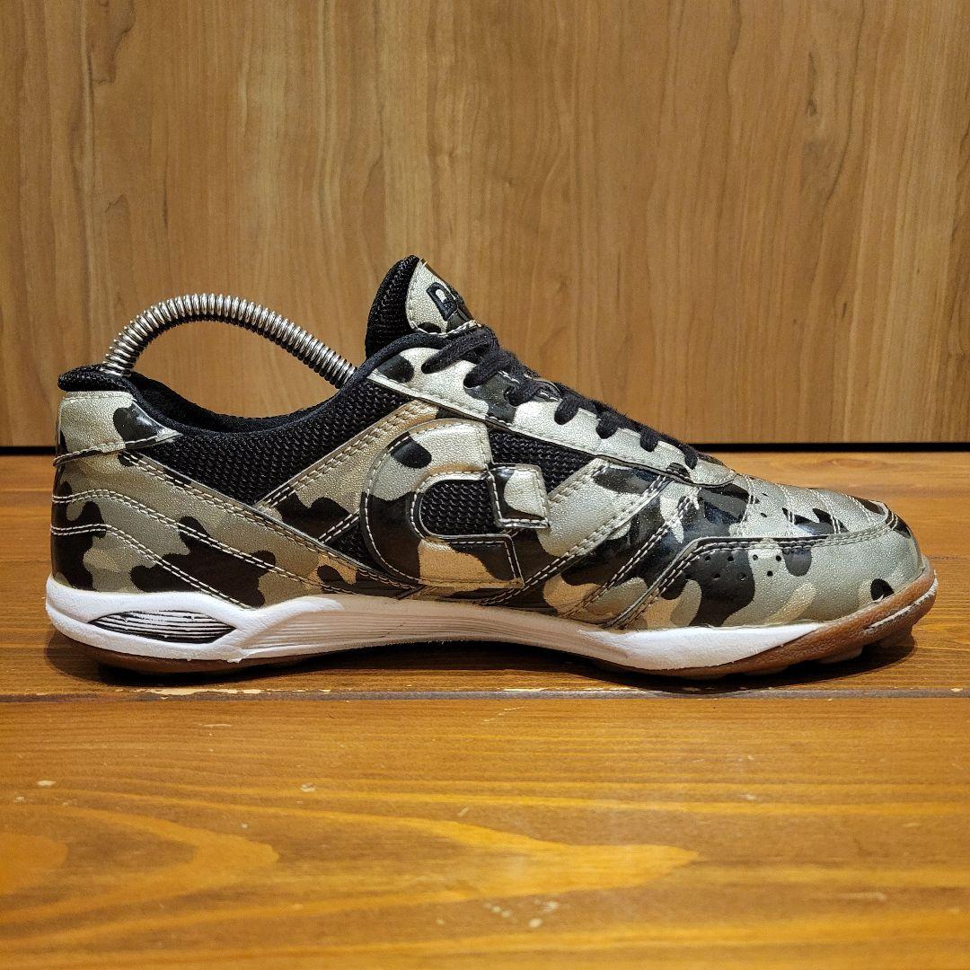 デスポルチ 10周年限定シューズ 26.5cm カモフラ 銀