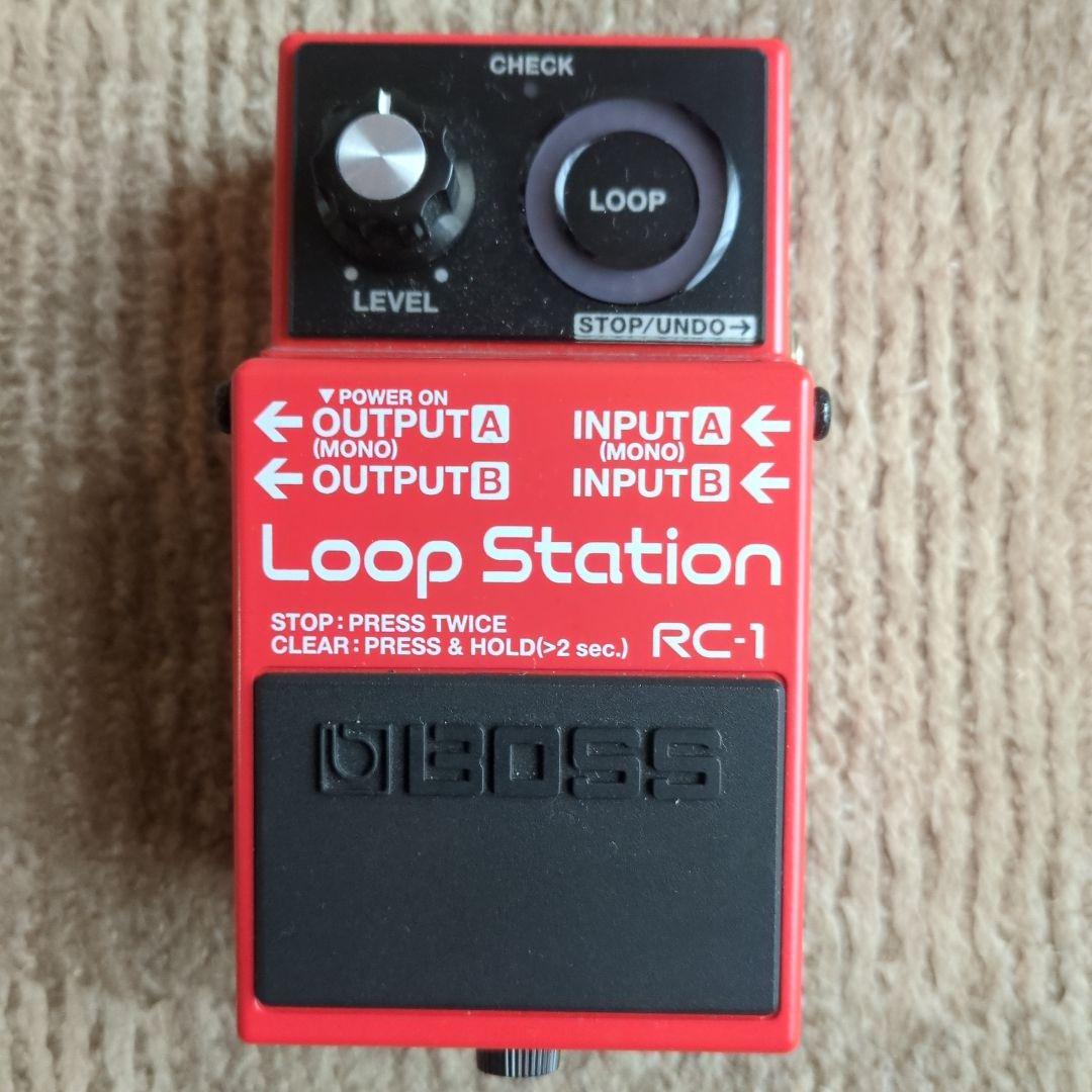 BOSS RC-1 ループステーション 赤