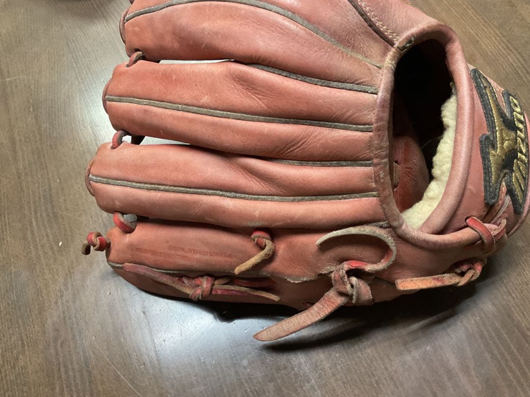 MizunoPro 軟式グローブ 赤 井端モデル 内野 ショート用