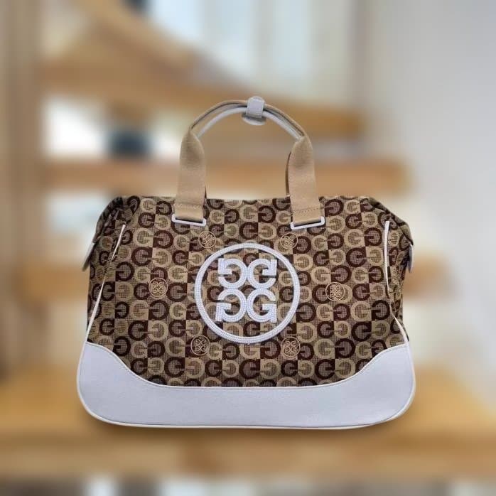 G/FORE ゴルフトートバッグ シューズ専用収納付き大容量 ブラック即購入可✨