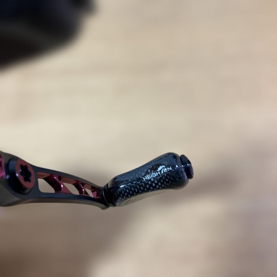 Noir　シマノ用　ゴメクサス　ダブルハンドル　カーボンノブ　 夢屋