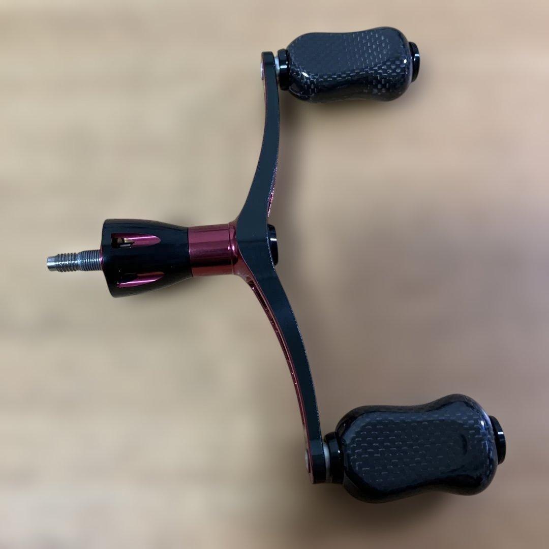 Noir　シマノ用　ゴメクサス　ダブルハンドル　カーボンノブ　 夢屋