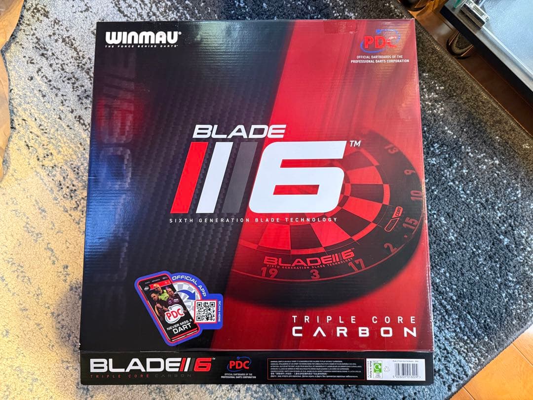 Winmau Blade 6 ダーツボード PDC認定 サラウンド