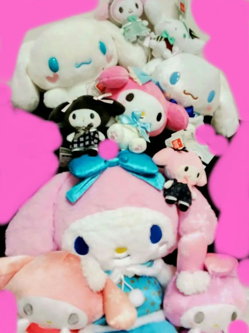 マイメロディ シナモロール ぬいぐるみ 10セット まとめ