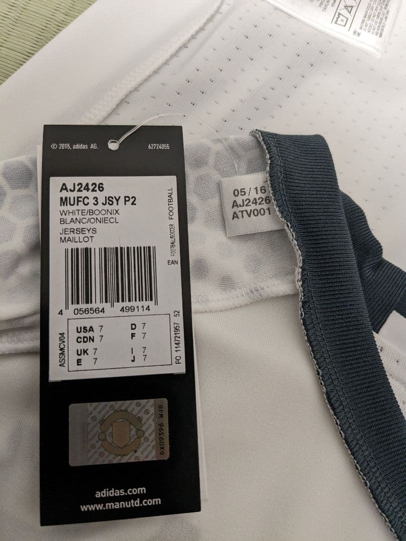 ２０１６シーズン　マンチェスターユナイテッド　イブラヒモビッチ　ユニフォーム