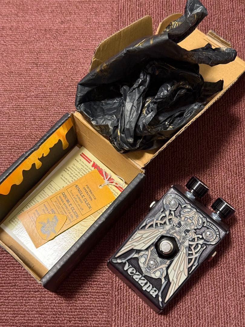 ギター Beetronics Black Bee Edition Vezzpa Fuzz