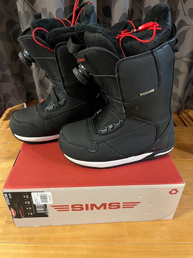 SIMS スノーボードブーツ　24.5cm (実質23.5cmくらい)