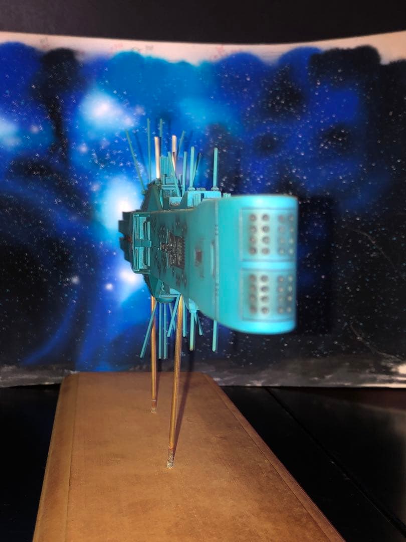 1/3000自由惑星同盟軍第13艦隊旗艦ヒューベリオン塗装済み完成品銀河英雄伝説