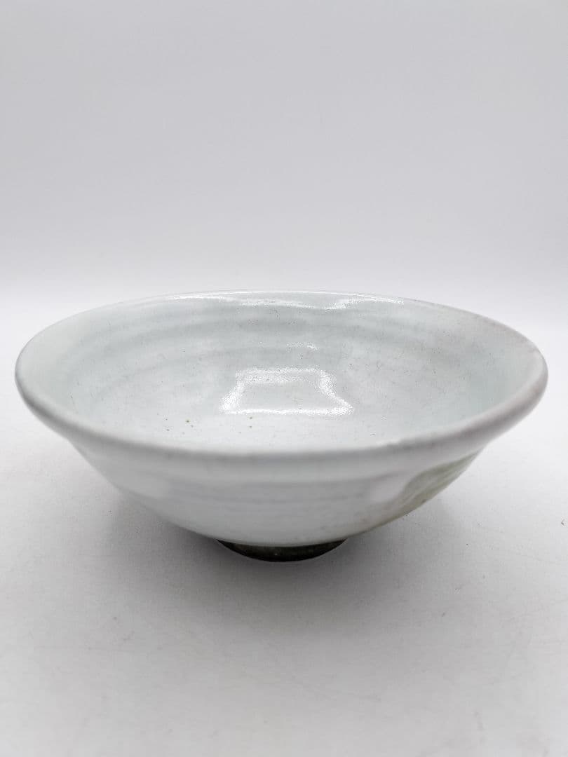 c874 数茶碗 平　萩焼 三彩 12客 清雅窯 木箱 茶道具 古物