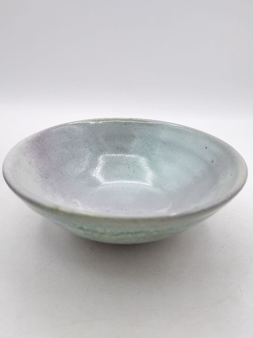 c874 数茶碗 平　萩焼 三彩 12客 清雅窯 木箱 茶道具 古物