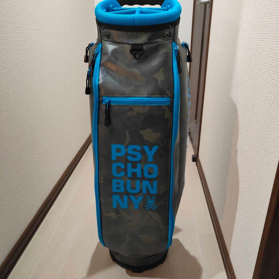 【新品未使用】サイコバニー カモフラ柄キャディバッグ - 軽量＆おしゃれ！
