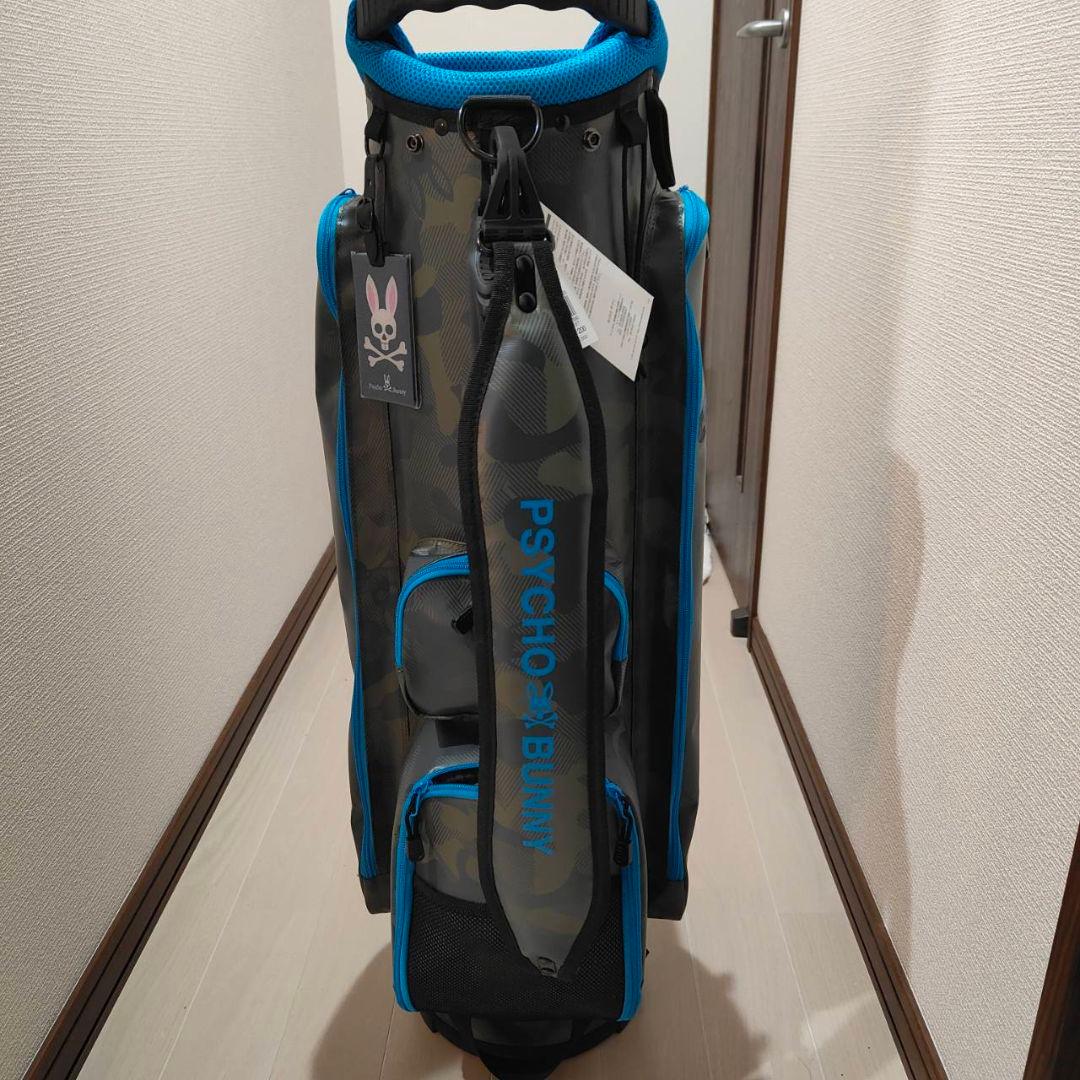 【新品未使用】サイコバニー カモフラ柄キャディバッグ - 軽量＆おしゃれ！