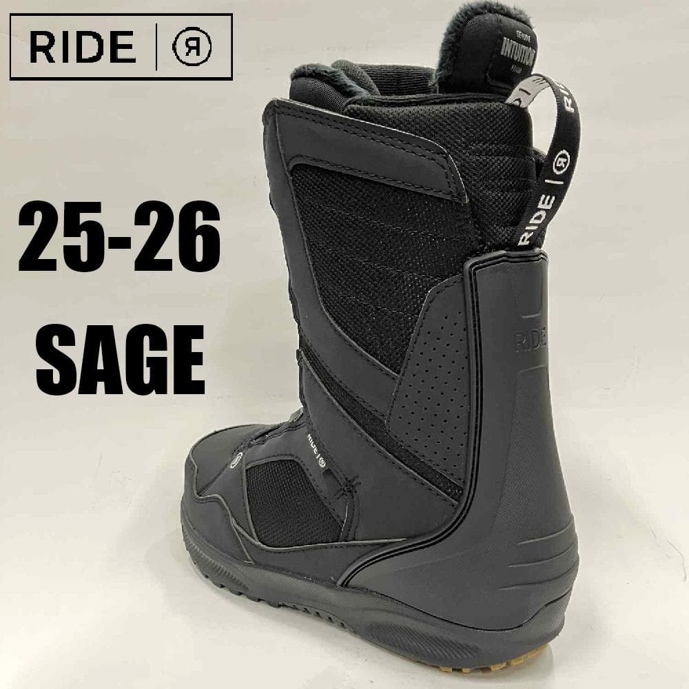 【新品】25-26 RIDE SAGE 24.5cm 女性用スノーボードブーツ