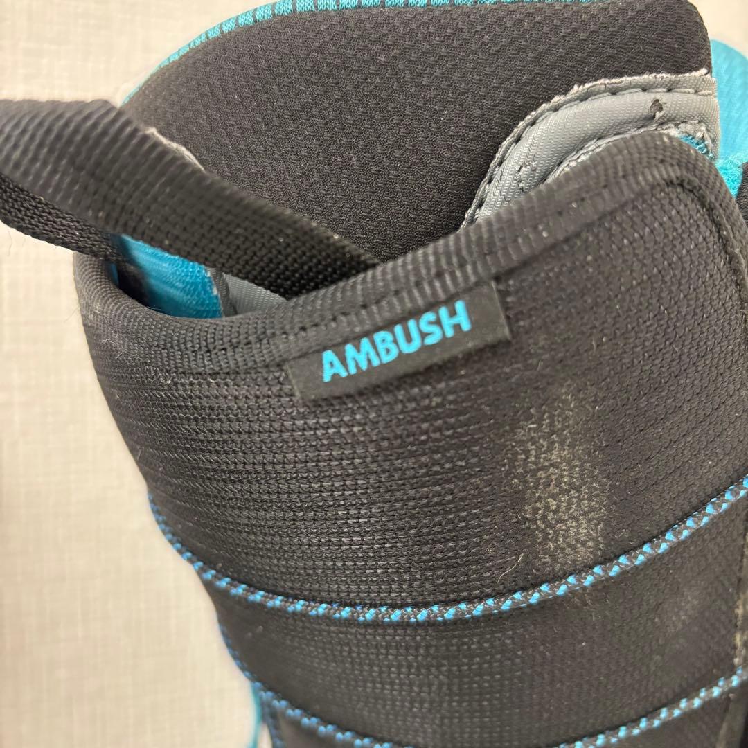 AMBUSH スノーボードブーツ ブラック/ブルー 28.5