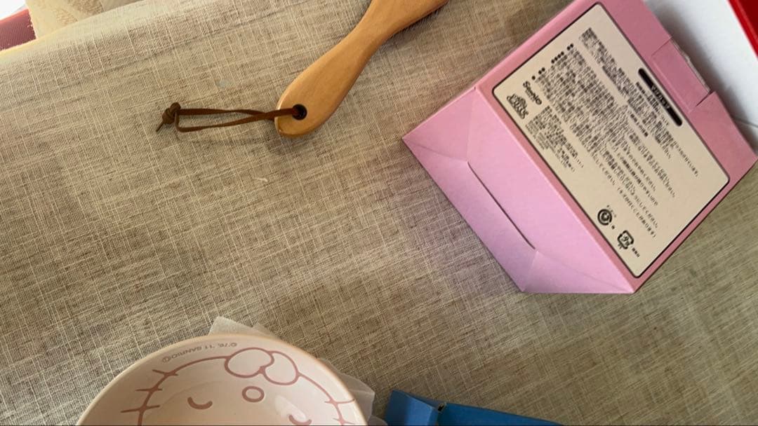 サンリオのキティちゃん食器セット陶器7 プラスチック皿6 株サンリオ