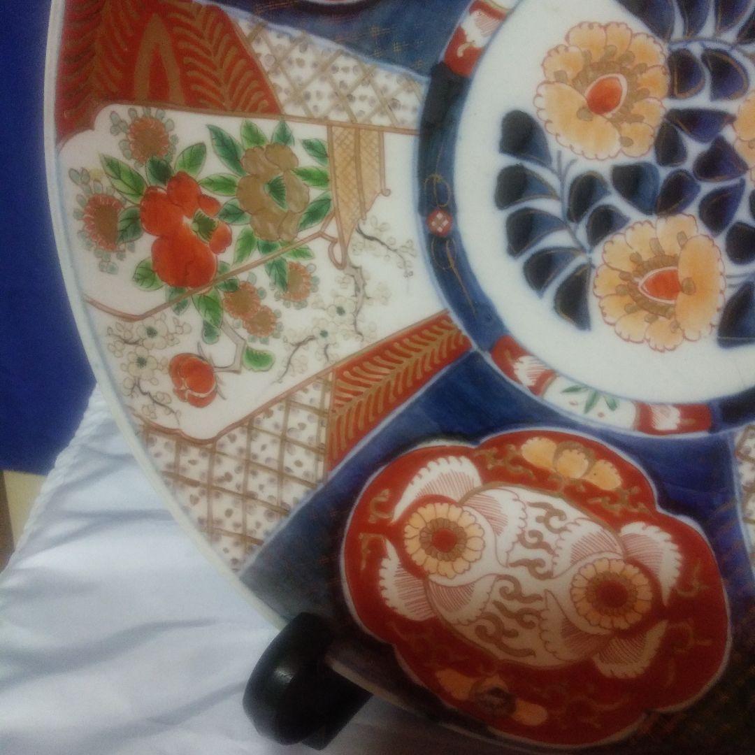 古伊万里色絵大皿
