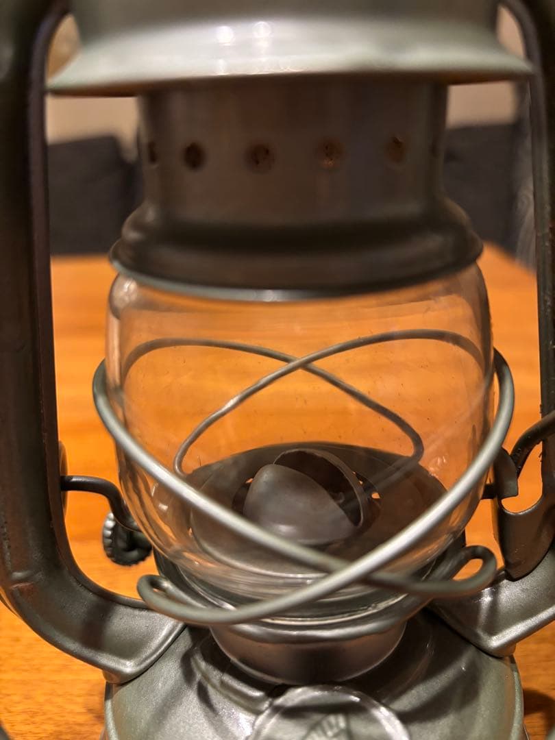 EVER NEW エバニュー　ハリケーンランプ　小型 箱付き