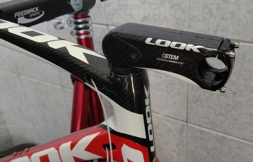 中古 2011 LOOK695 フレームセット Mサイズ コフィディスカラー