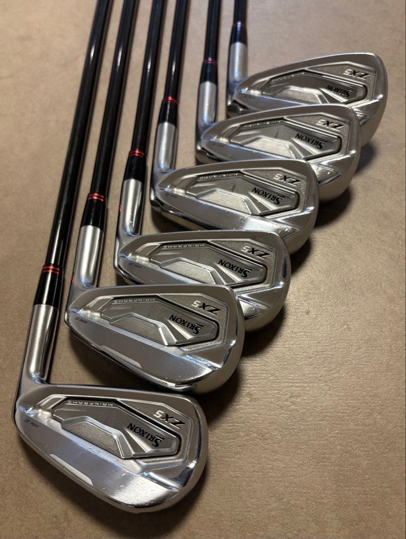 ダンロップ◆スリクソンZX5 Mk II ◆raune i90 S◆5-9・Ｐ