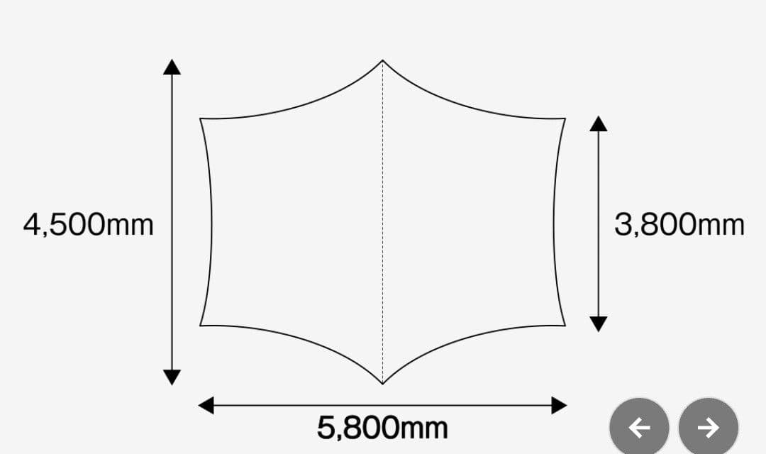 特価【限定品】美品テンマクデザインxEKALコネクトヘキサタープ アースグレー