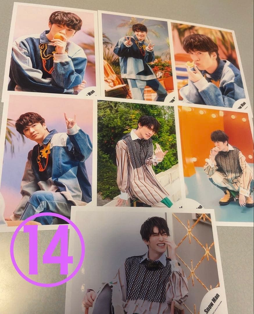 Man 深澤辰哉 公式生写真 まとめ売り