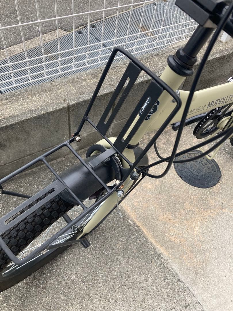 sp/fit MYPALLAS 折り畳み自転車　ベージュ20インチ