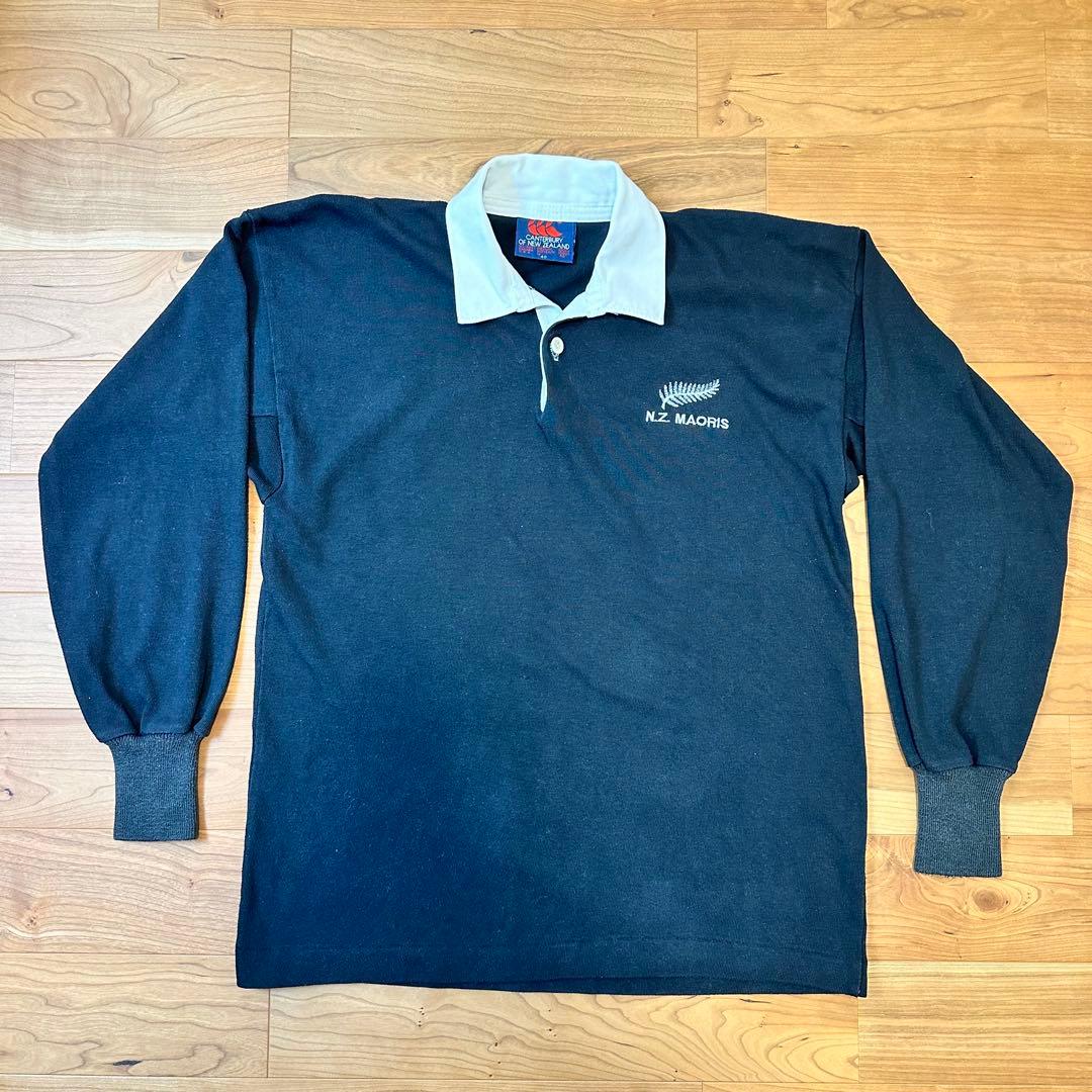 N.Z. Maoris マオリ カンタベリー ラガーシャツ