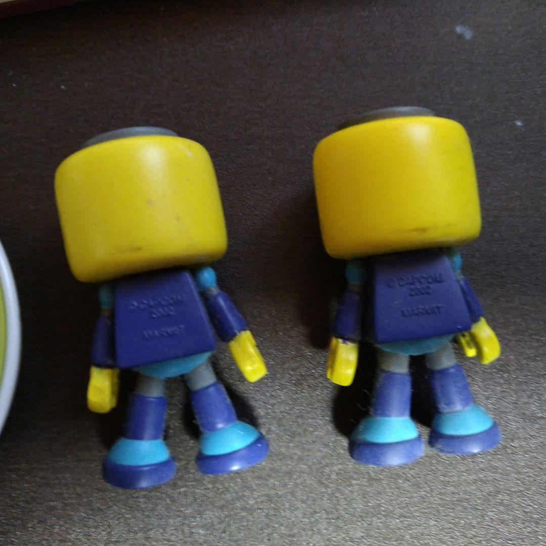 ロックマンDASH　バンドエイド　缶　コブン　フィギュア