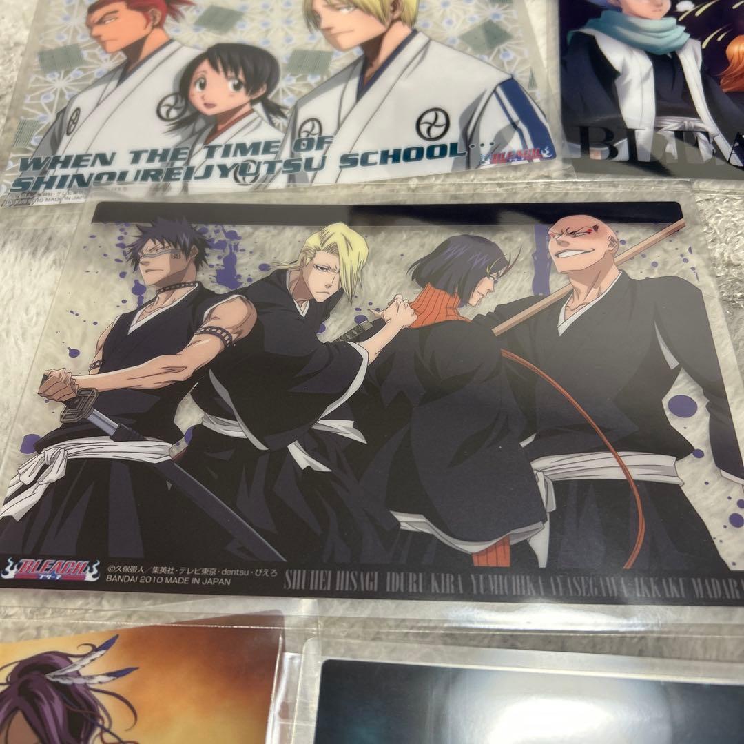 BLEACH　クリアソウルプレート　ブリーチ　カードダス　クリアカード