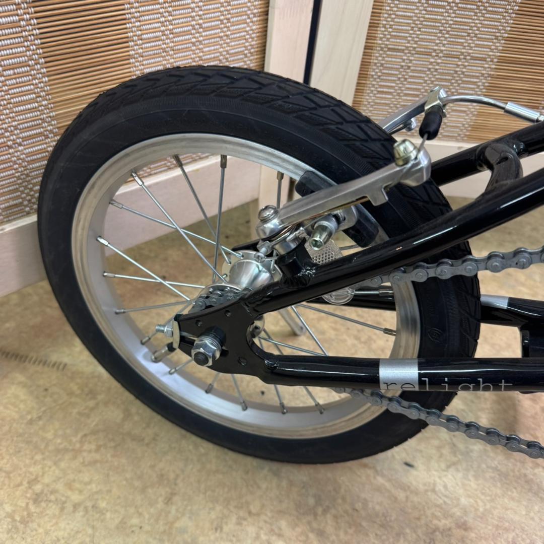 ★キャプテンスタッグ　折りたたみ自転車　リライト AL-FDB141　軽量アルミ