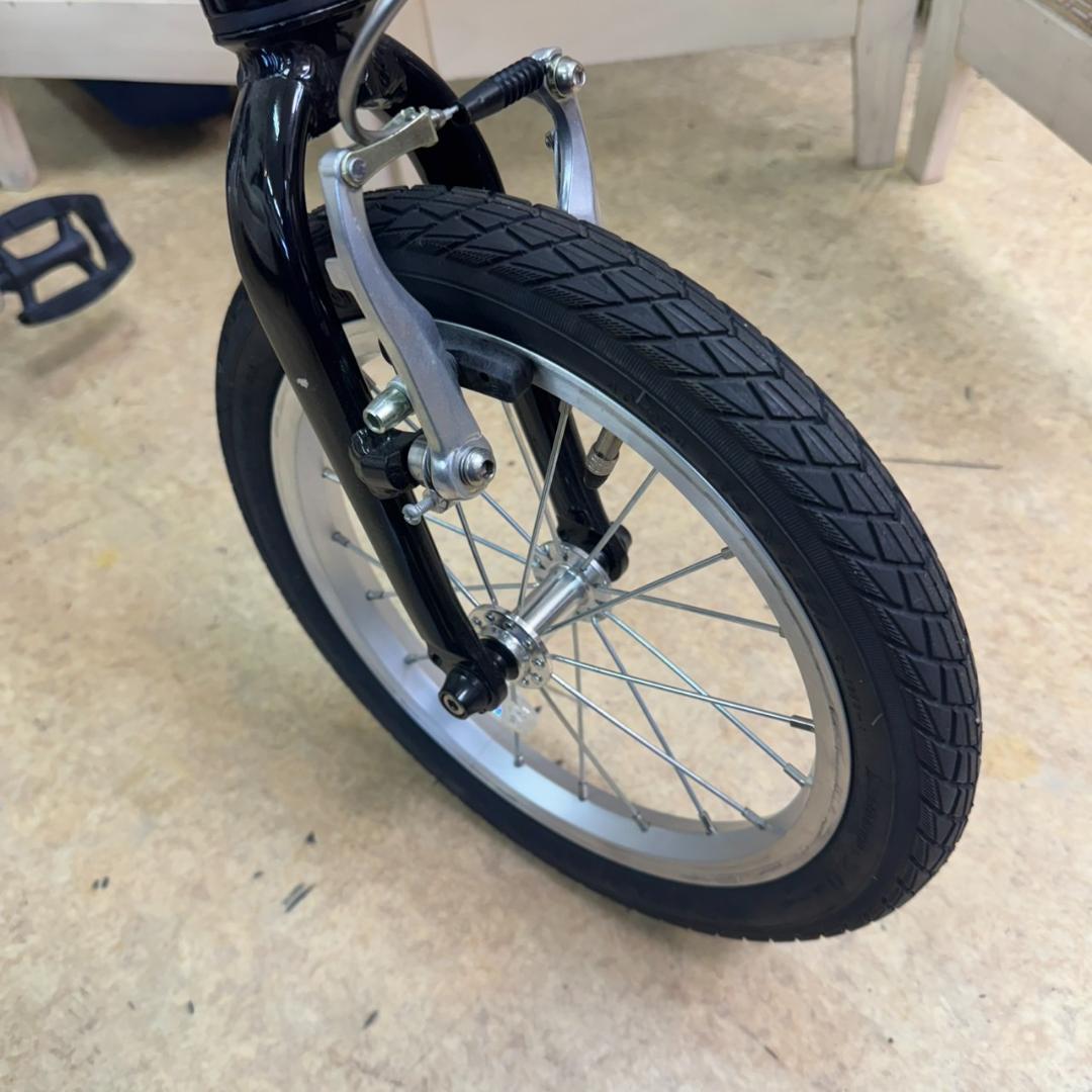 ★キャプテンスタッグ　折りたたみ自転車　リライト AL-FDB141　軽量アルミ