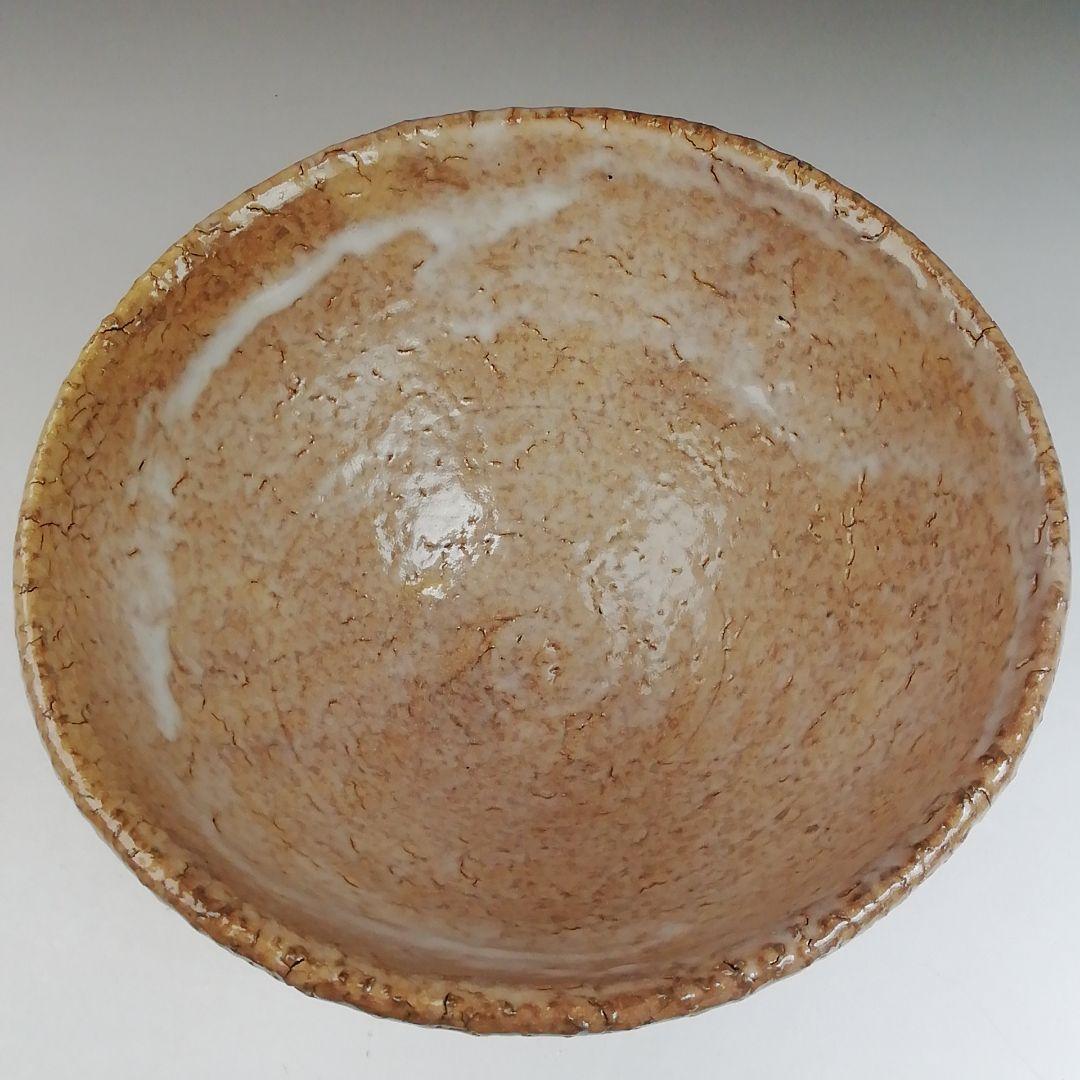 Ｔ９１６　茶碗　『萩焼』『渋谷泥詩 作』　共箱　抹茶碗　茶道具