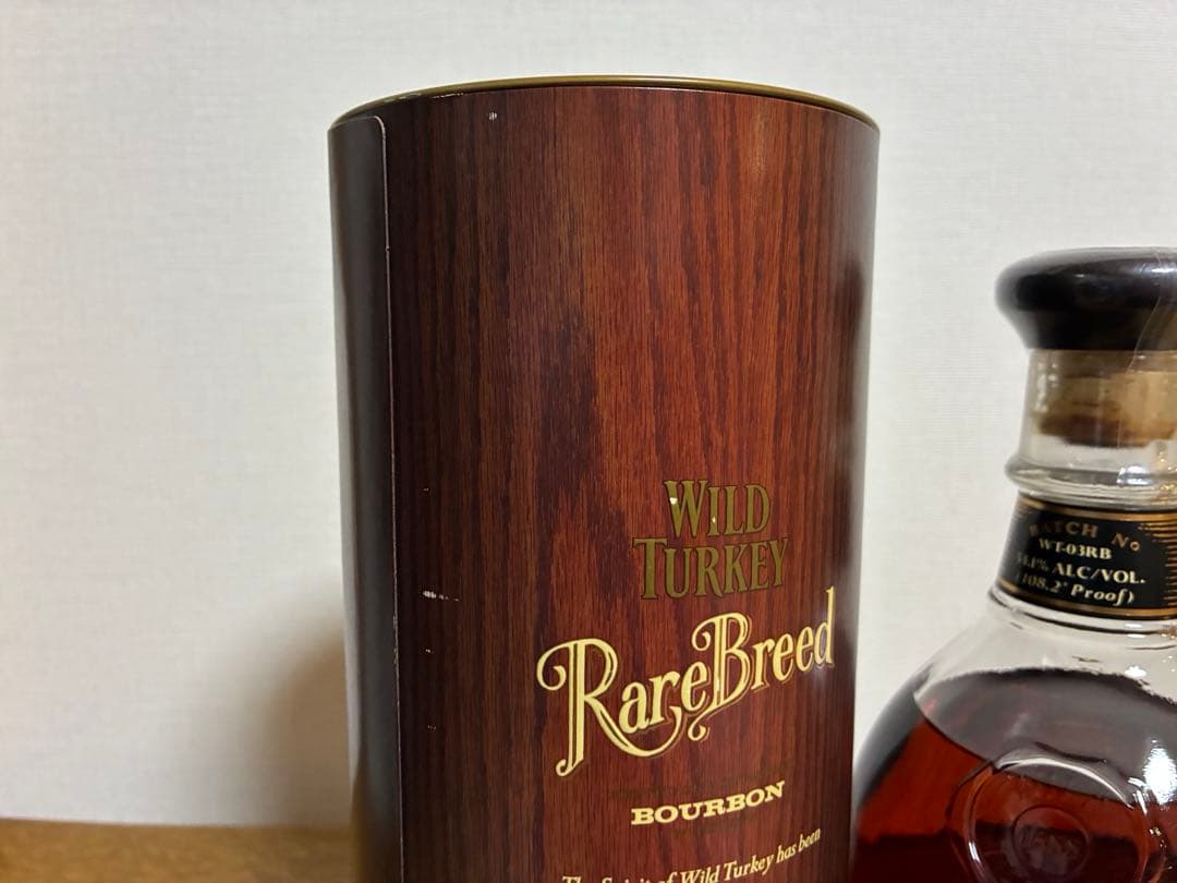 旧ラベル ワイルドターキー レアブリード WT-03RB 108.2proof