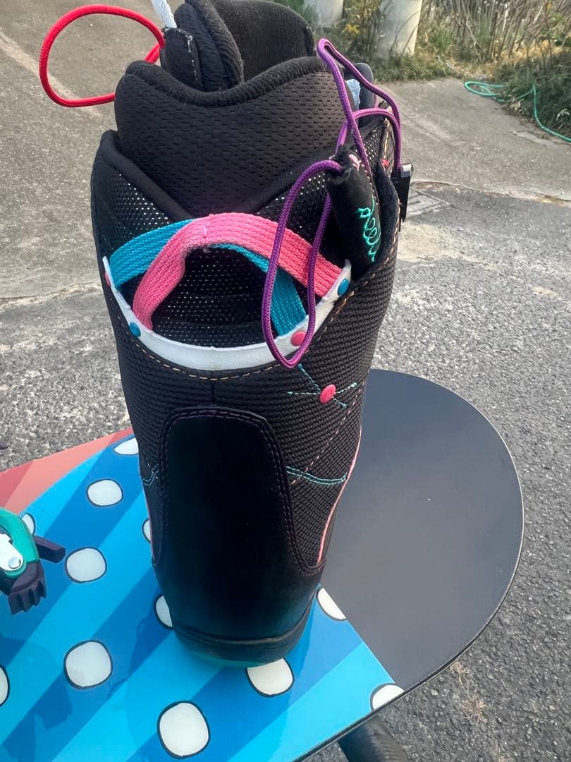 女性、グラトリに最適‼︎BOUNDの板とビンディング、ブーツのセット