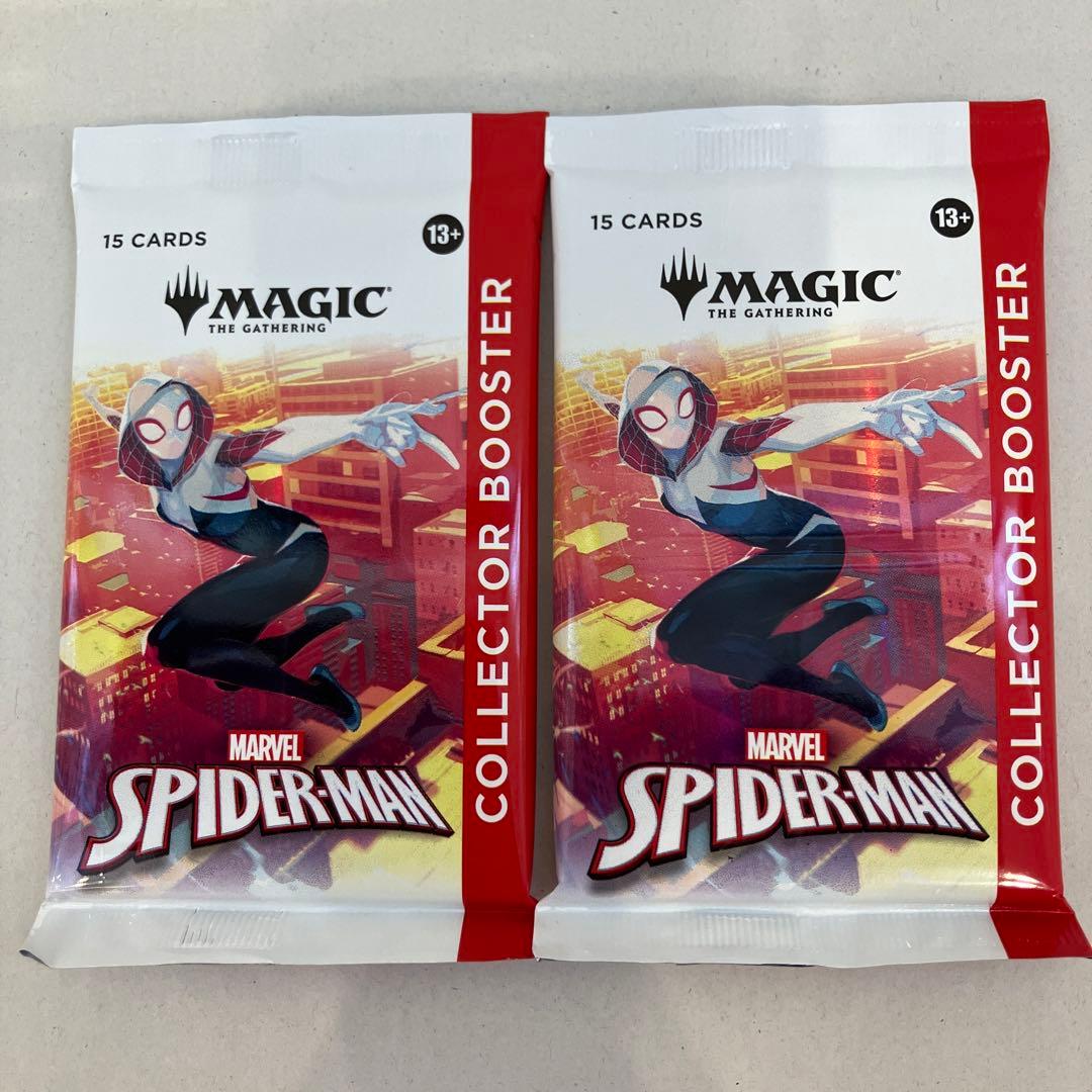 MTG スパイダーマン コレクターブースター 英語版 2パック コレブ