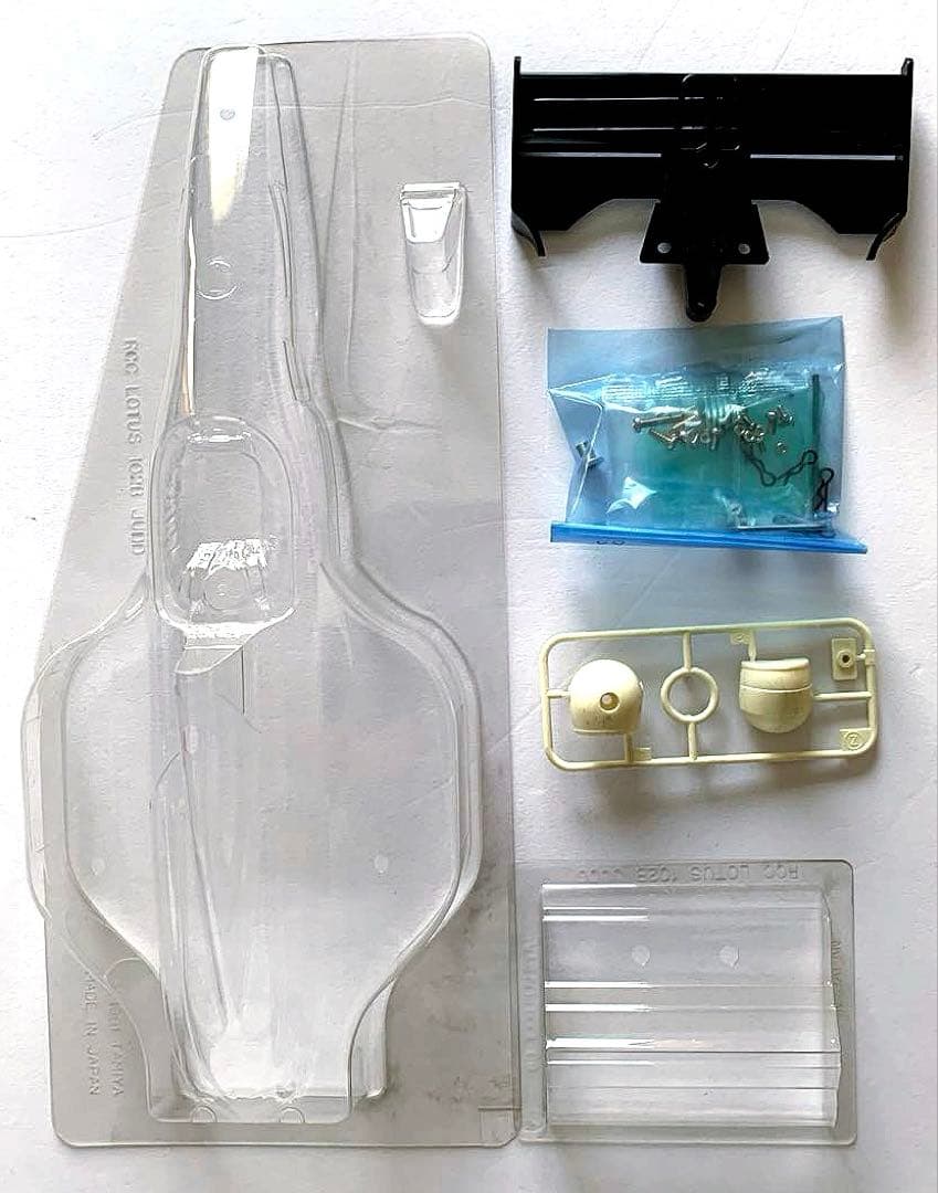 【タミヤ 1/10 RC】F1 ロータス102B ボディーパーツセット