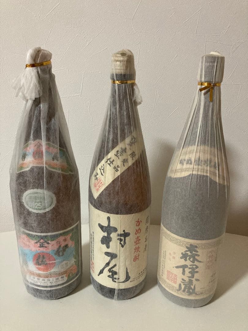 古酒芋焼1.8L✖️3本セット(森伊蔵/村尾「村尾寿彦」/伊佐美)