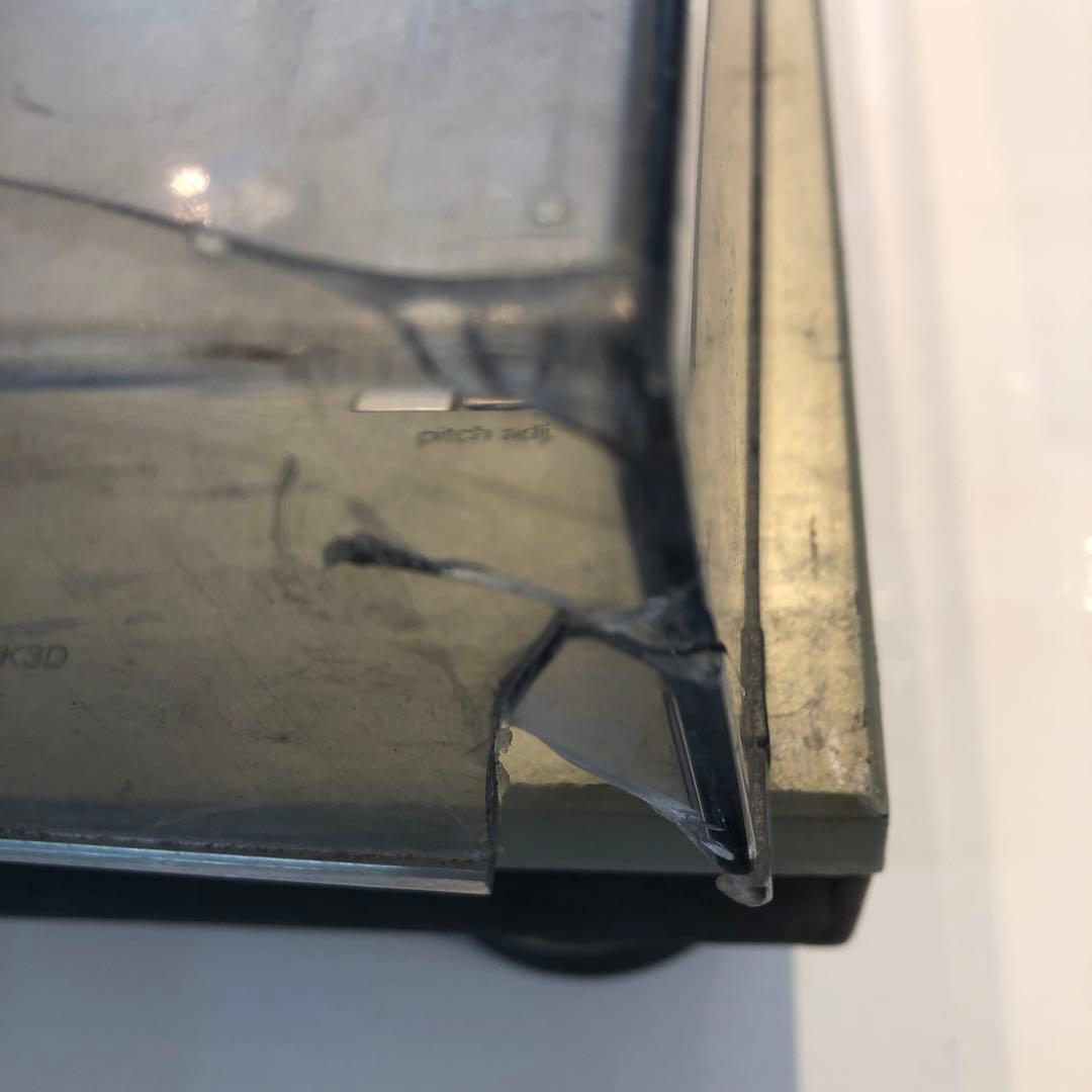 Technics SL-1200MK3Dターンテーブル 電源入りました