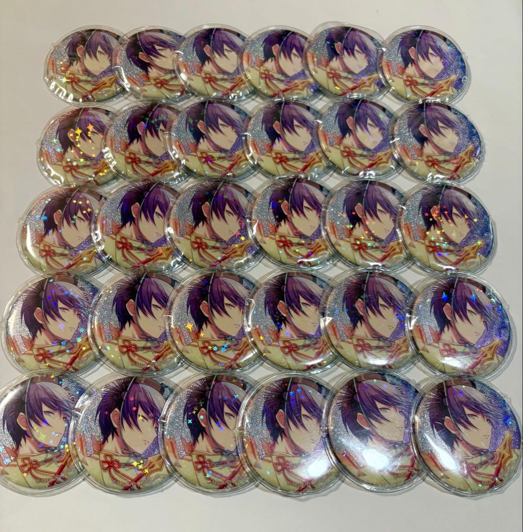 プロセカ 青柳冬弥 ひな祭り グリッター缶バッジ 6C