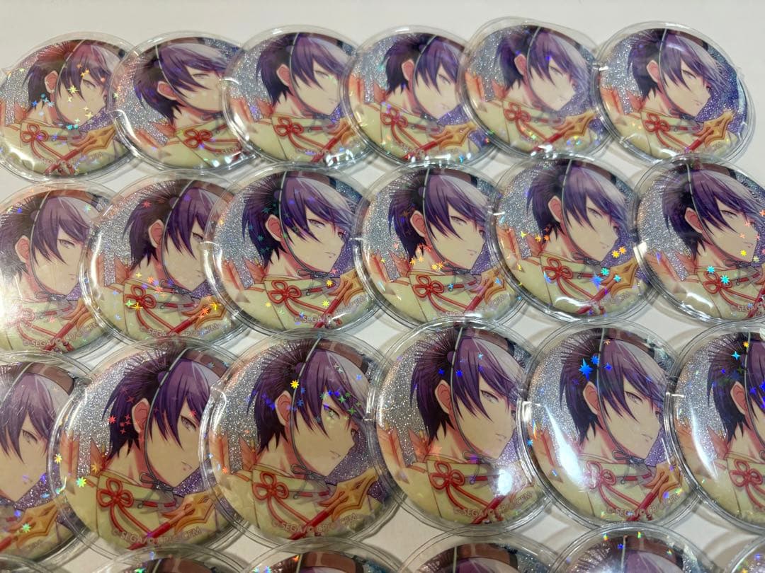 プロセカ 青柳冬弥 ひな祭り グリッター缶バッジ 6C