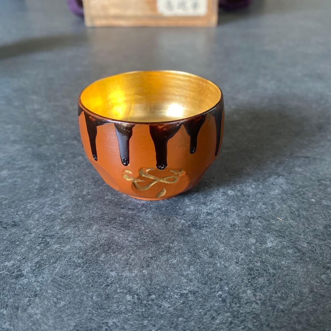 道八　玉露用　煎茶器　急須　湯冷し　煎茶椀　茶托　錫　盃