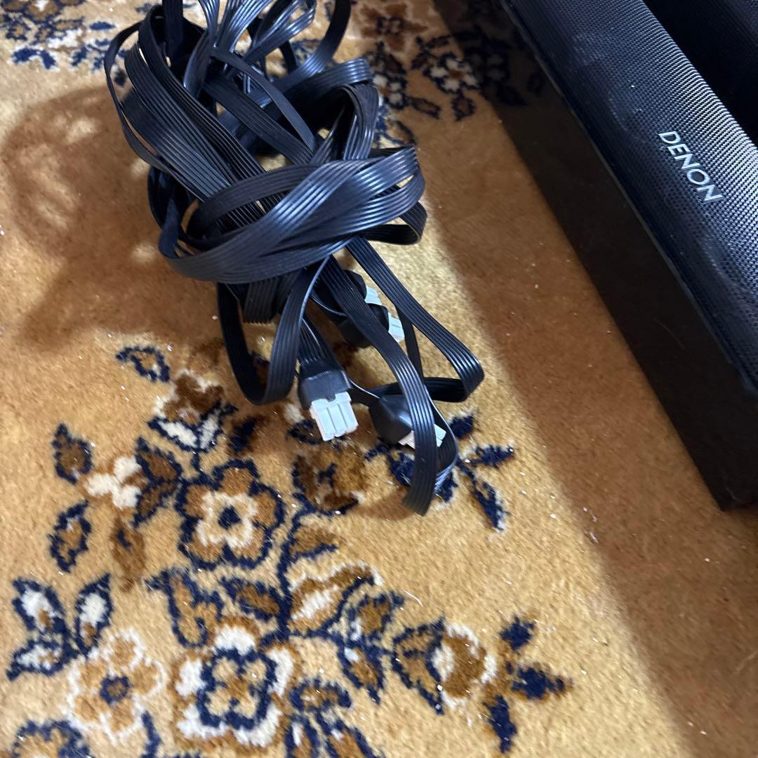 DENON DHT-S313 2組セット稼働品　サウンドバー リモコン1個