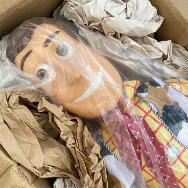 ディズニー　トイストーリー　ウッディー　等身大　フェイギア